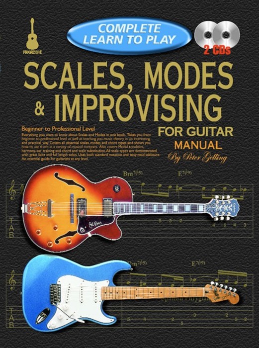  Complete Learn To Play Scales Modes & Improvising Sheet Music Songbook
