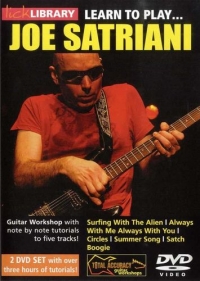 Joe Satriani Learn To Play Lick Library Dvd Sheet Music Songbook