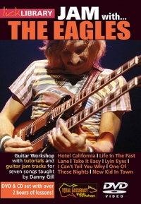 Eagles Jam With The Lick Library Dvd/cd Sheet Music Songbook