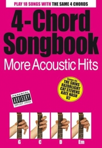 4 Chord Songbook More Acoustic Hits Guitar Sheet Music Songbook