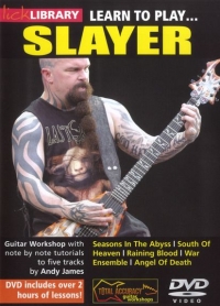 Slayer Learn To Play Lick Library Dvd Sheet Music Songbook