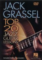 Jack Grassel Top 20 Jazz Guitar Lessons Dvd Sheet Music Songbook