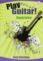 Play Guitar Repertoire Kershaw Book & Cd Sheet Music Songbook