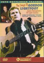 Gordon Lightfoot Songs Of Huttlinger Dvd Sheet Music Songbook
