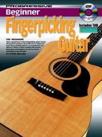 Progressive Beginner Fingerpicking Guitar + Cd Sheet Music Songbook