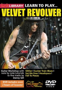 Velvet Revolver Learn To Play Lick Library Dvd Sheet Music Songbook