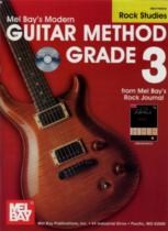 Modern Guitar Method 3 Rock Studies + Cd Sheet Music Songbook