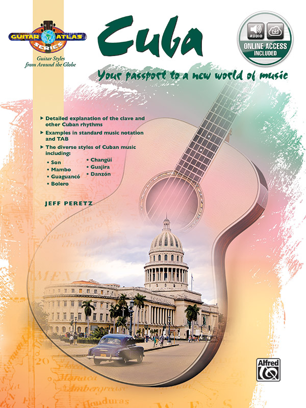 Guitar Atlas Cuba Peretz Bk + Online Access Sheet Music Songbook