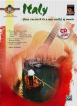 Guitar Atlas Italy Manzi Book & Cd Sheet Music Songbook