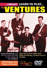 Ventures Learn To Play Lick Library Dvd Sheet Music Songbook