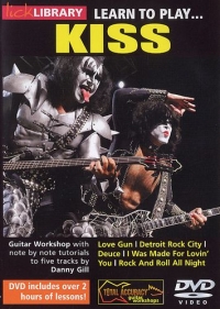 Kiss Learn To Play Lick Library Dvd Sheet Music Songbook