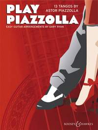 Piazzolla Play Piazzolla Ryan Easy Guitar Sheet Music Songbook