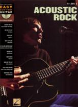 Easy Rhythm Guitar 04 Acoustic Rock Book & Cd Sheet Music Songbook