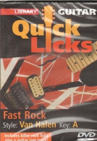 Quick Licks Van Halen Fast Rock Lick Library Dvd Sheet Music Songbook