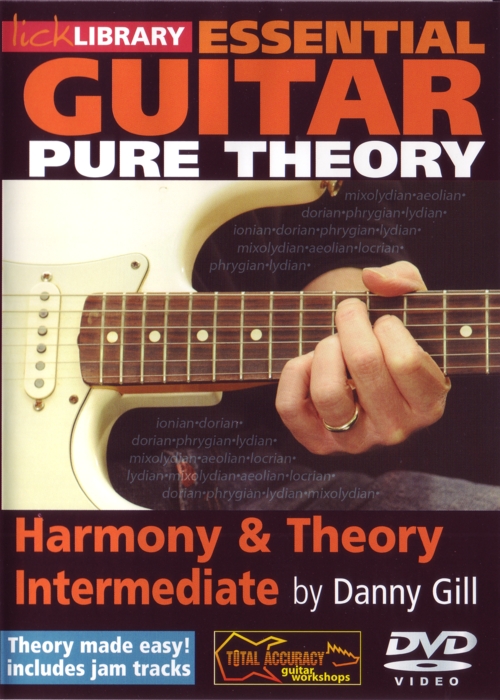 Essential Guitar Harmony & Theory Intermediate Dvd Sheet Music Songbook