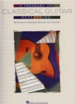 Treasury Of Classical Guitar Repertoire Tab Sheet Music Songbook