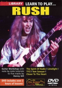 Rush Learn To Play Lick Library 2 Dvds Sheet Music Songbook