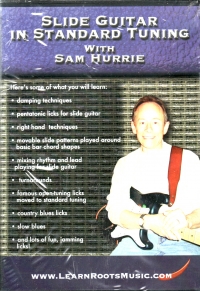 Slide Guitar In Standard Tuning Hurrie Dvd Sheet Music Songbook