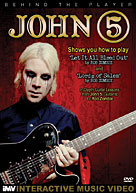 John 5 Behind The Player Guitar Dvd Sheet Music Songbook
