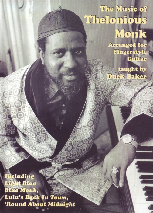 Music Of Thelonius Monk Baker Fingerstyle Gtr Dvd Sheet Music Songbook