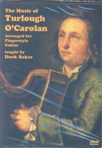 Music Of Turlough Ocarolan Baker Fingerstyle Dvd Sheet Music Songbook