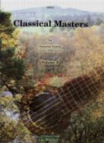 Classical Masters Vol 3 Acoustic Guitar Tab Sheet Music Songbook