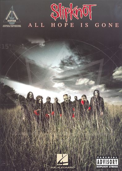 Slipknot All Hope Is Gone Guitar Tab Sheet Music Songbook