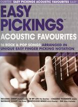 Easy Pickings Acoustic Favourites Guitar Sheet Music Songbook