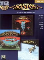 Guitar Play Along 86 Boston Book & Cd Sheet Music Songbook