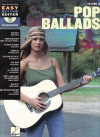Easy Rhythm Guitar 08 Pop Ballads Book & Cd Sheet Music Songbook