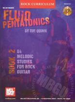 Fluid Pentatonics Book 2 Tim Quinn Book & Cd Sheet Music Songbook