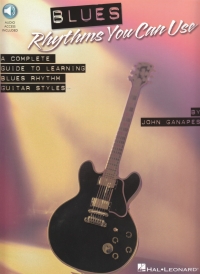 Blues Rhythms You Can Use Guitar Book & Audio Sheet Music Songbook