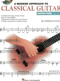 Modern Approach Classical Guitar Repertoire 1 +cd Sheet Music Songbook