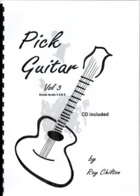 Pick Guitar Vol 3 Roy Chilton Book & Cd Sheet Music Songbook