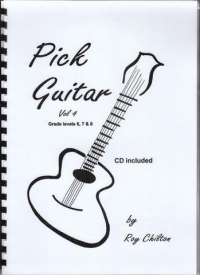 Pick Guitar Vol 4 Roy Chilton Book & Cd Sheet Music Songbook