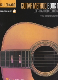 Hal Leonard Guitar Method 1 Left-handed Ed+online Sheet Music Songbook