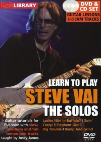 Steve Vai Learn To Play The Solos Lick Library Dvd Sheet Music Songbook