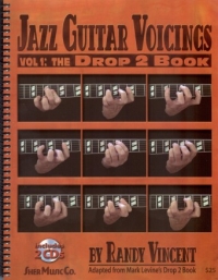 Jazz Guitar Voicings Vol 1 The Drop 2 Book Vincent Sheet Music Songbook