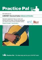 Practice Pal Rgt Classical Guitar Advanced Grades Sheet Music Songbook