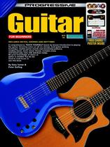 Progressive Guitar Beginners + Multimedia Sheet Music Songbook