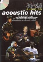 Play Along Guitar Audio Cd Acoustic Hits + Booklet Sheet Music Songbook