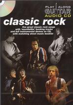 Play Along Guitar Audio Cd Classic Rock + Booklet Sheet Music Songbook