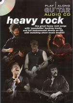 Play Along Guitar Audio Cd Heavy Rock + Booklet Sheet Music Songbook