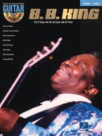 Guitar Play Along 100 B B King Book & Cd Sheet Music Songbook