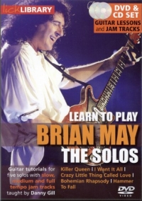 Brian May Learn To Play The Solos Lick Library Dvd Sheet Music Songbook