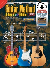 Progressive Guitar Method 1 Deluxe Colour Edition Sheet Music Songbook