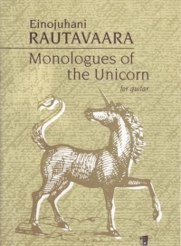 Rautavaara Monologues Of The Unicorn Guitar Sheet Music Songbook