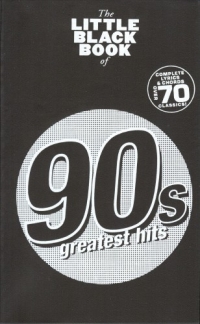 Little Black Book Of 90s Greatest Hits Guitar Sheet Music Songbook