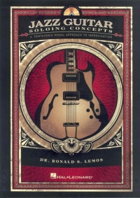 Jazz Guitar Soloing Concepts Book & Cd Lemos Sheet Music Songbook