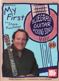 My First Bluegrass Guitar Picking Songs Book & Cd Sheet Music Songbook